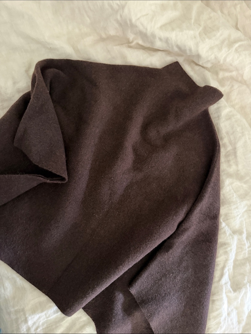 Zara viral brown poncho - Picture 4 of 4